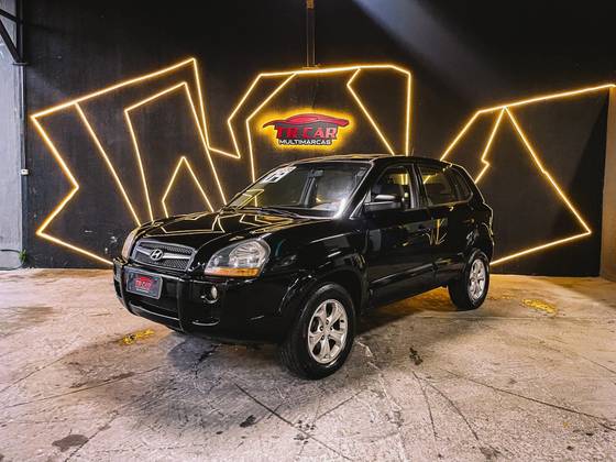 HYUNDAI TUCSON 2.0 MPFI GL 16V 142CV 2WD GASOLINA 4P AUTOMÁTICO